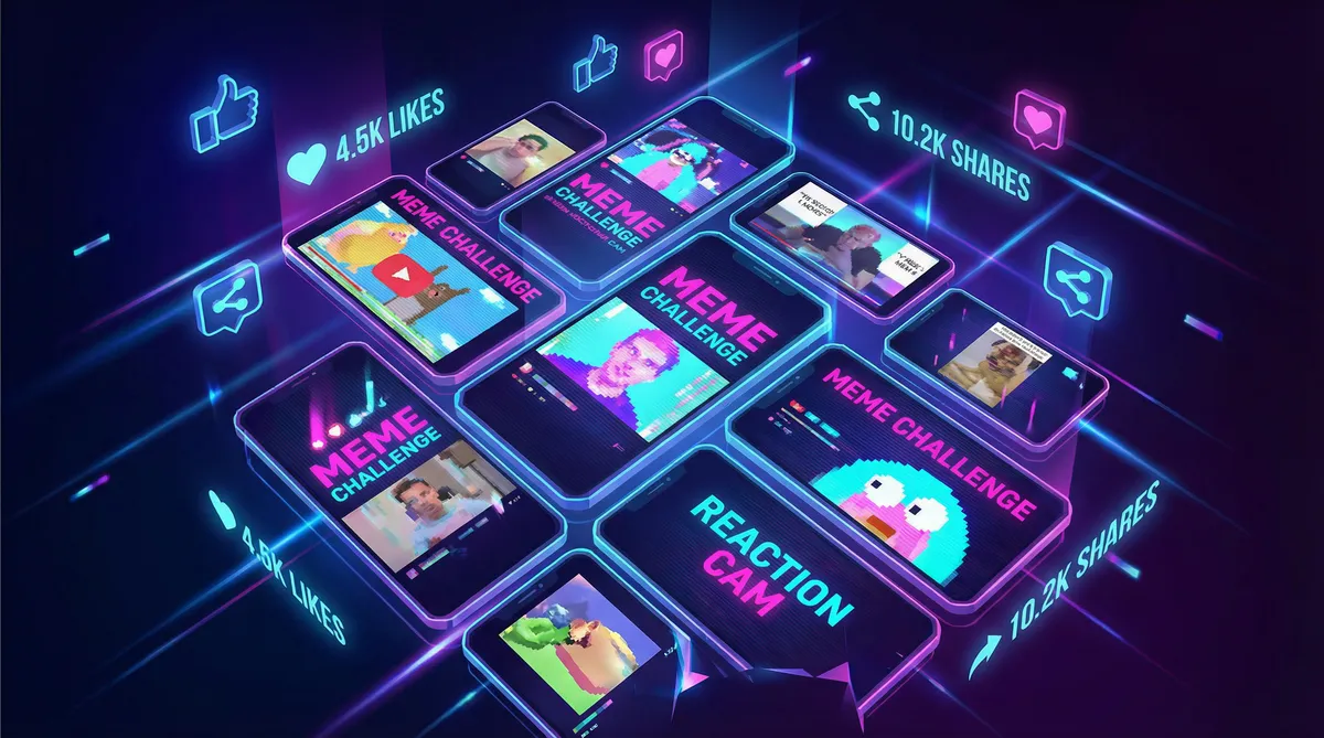 大瓜网 热梗挑战活动 - 用户二次创作展示